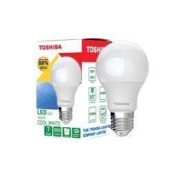 TOSHIBA-FT-LED-A60-064-หลอดไฟ-LED-A60-7-วัตต์แสงคลูไวท์-E27